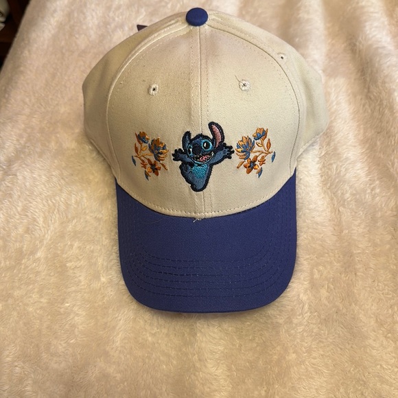 Embroidered stitch baseball cap - Picture 1 of 2